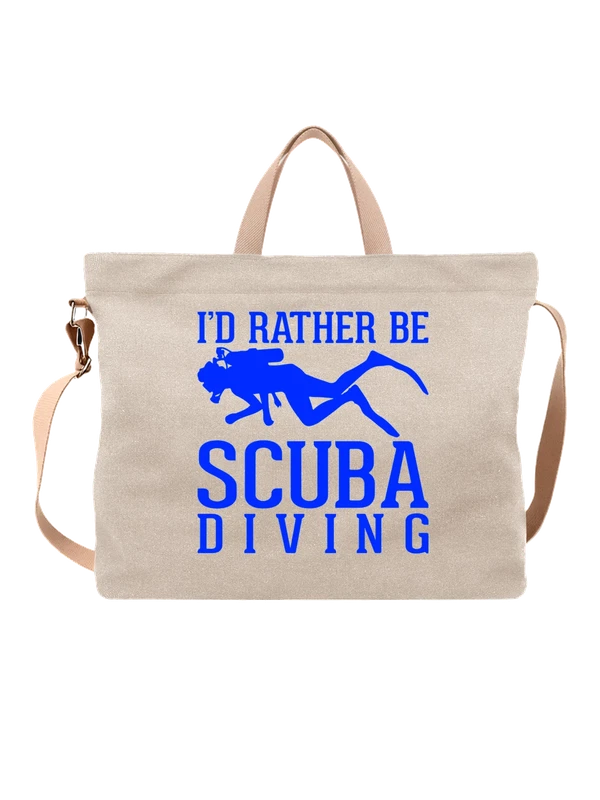 Сумка дайвер scuba diving — Белая, фото 1