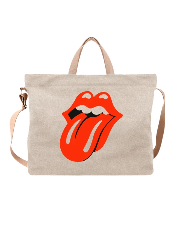 Сумка The Rolling Stone логотип — Белая, фото 1