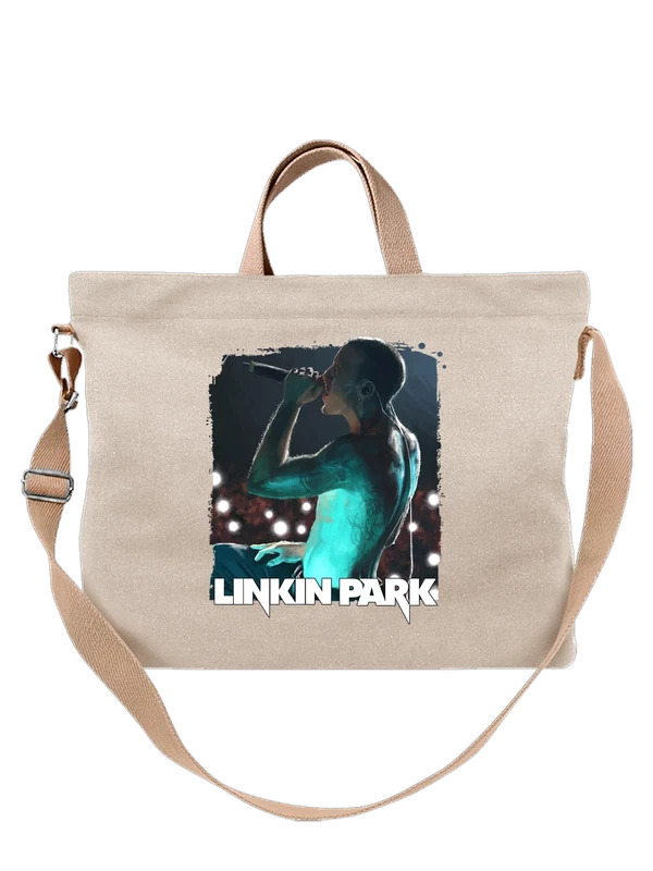 Сумка c Linkin Park — Белая, фото 1