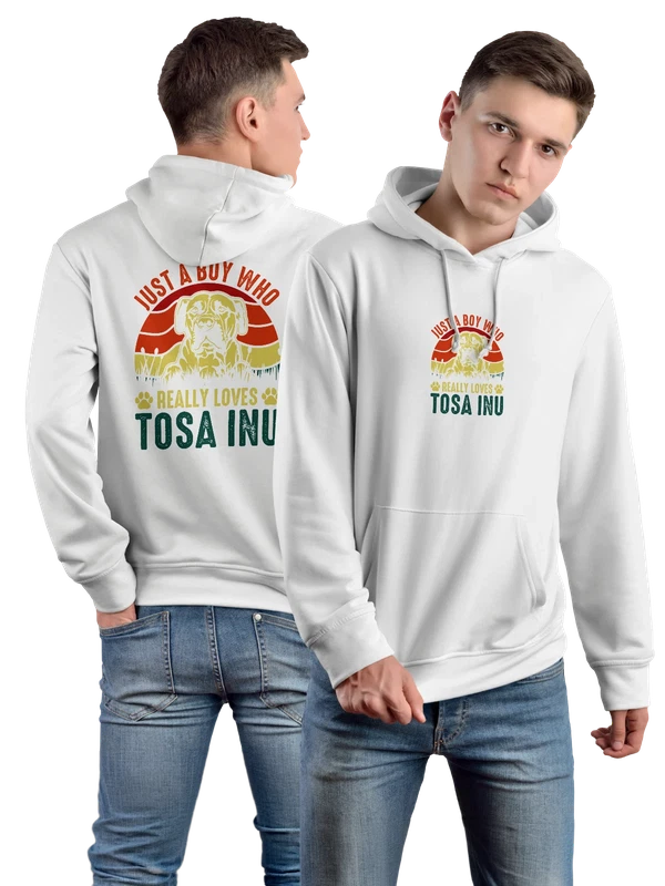 Худи тоса ину — Белая, фото 1
