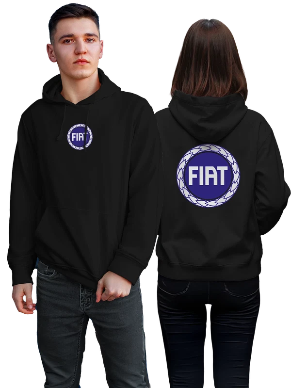 Худи Fiat — Чёрная, фото 1