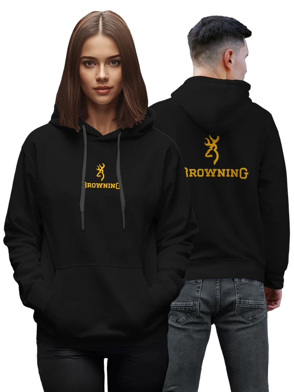 Худи Browning — Чёрная, фото 1