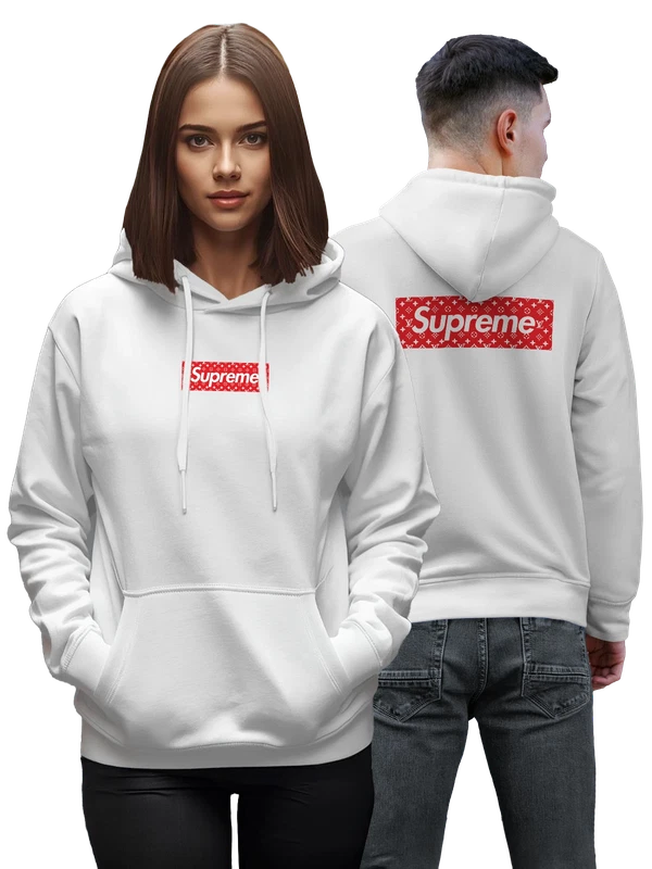 Худи Supreme — Белая, фото 1