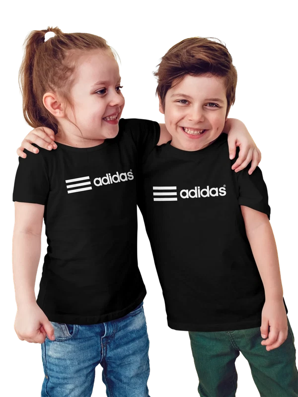 Футболка Adidas — Чёрная, фото 1