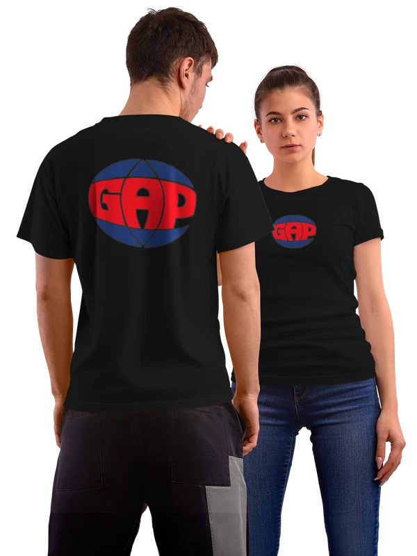 Футболка Gap — Чёрная, фото 1