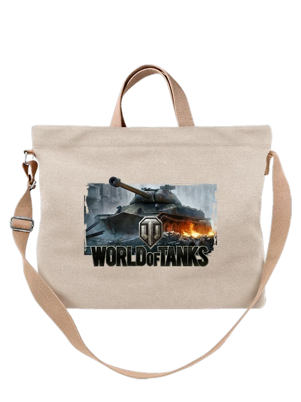 Сумка World of Tanks Ворлд оф Танкс — Белая, фото 1