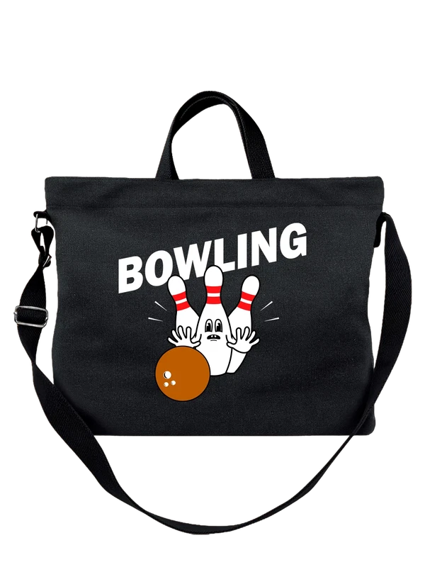 Сумка боулинг bowling — Чёрная, фото 1