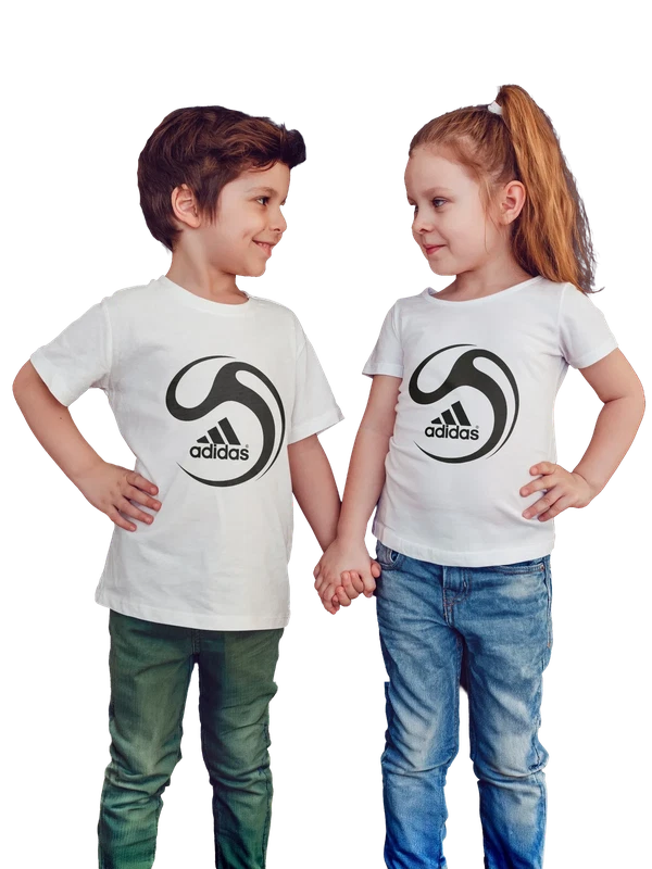 Футболка Adidas — Белая, фото 1