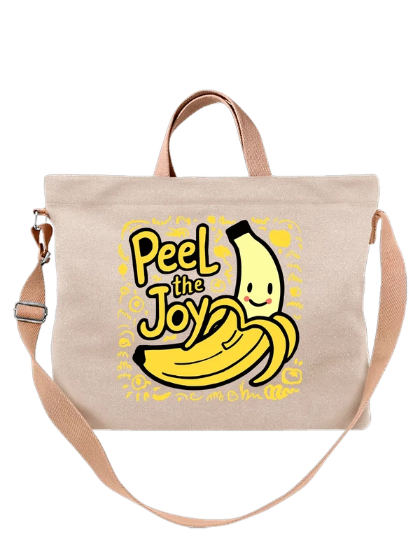 Сумка с бананом peel the joy — Белая, фото 1