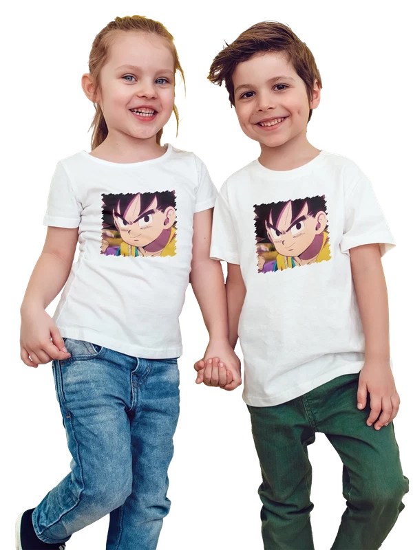 Футболка Anime Goku Dragon Ball DAIMA — Белая, фото 1
