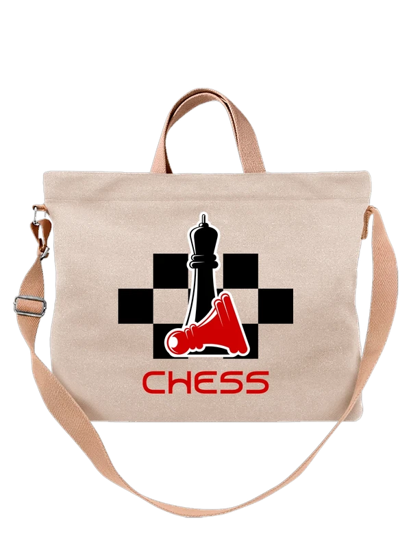 Сумка с шахматами chess — Белая, фото 1