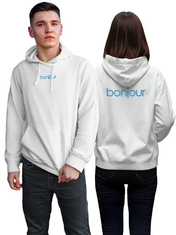 Худи Bonjour — Белая, фото 1