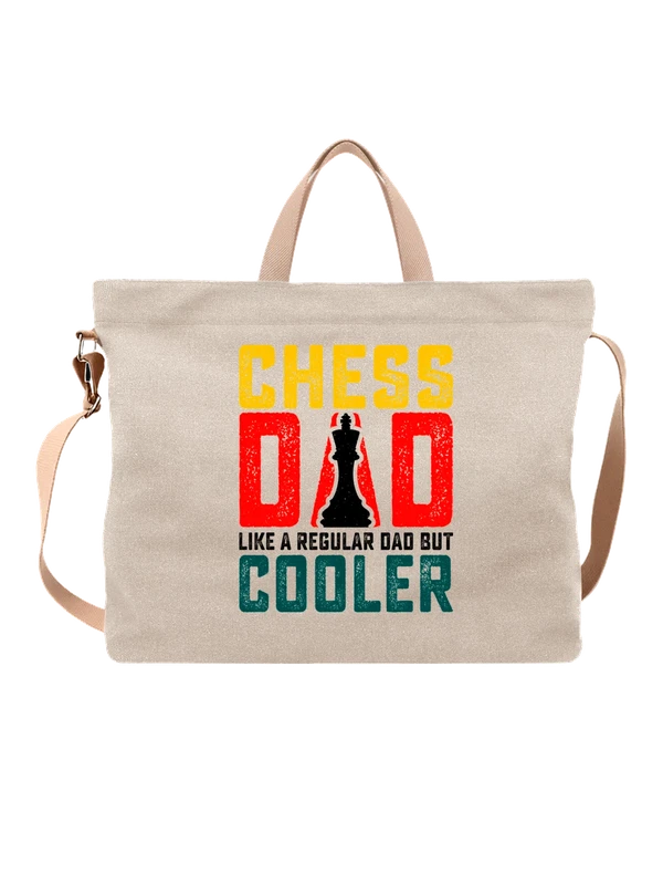 Сумка шахматы chess dad — Белая, фото 1