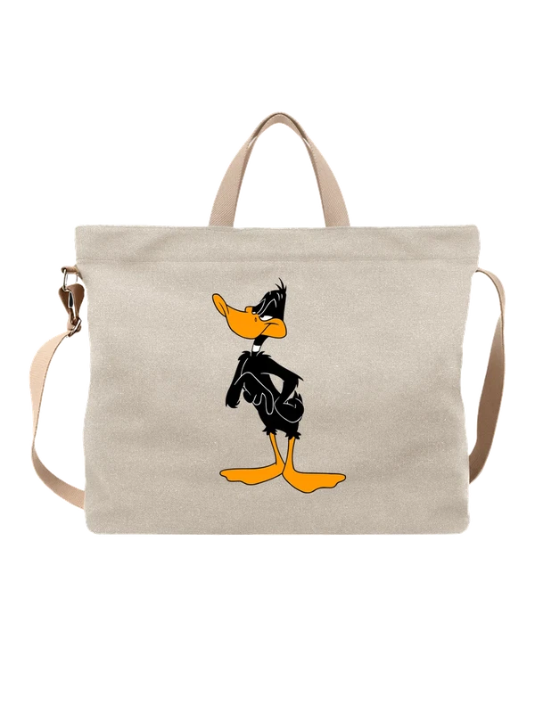 Сумка даффи дак daffy duck утка — Белая, фото 1