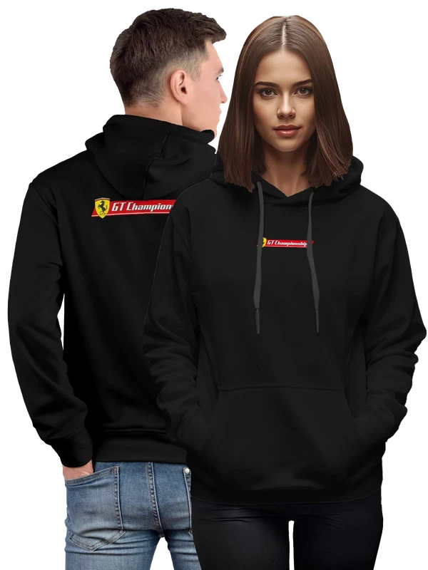 Худи Ferrari — Чёрная, фото 1