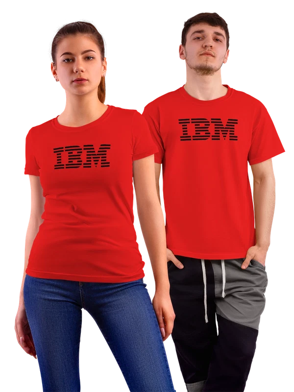 Футболка IBM — Красная, фото 1
