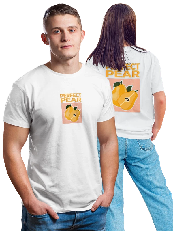 Футболка груша perfect pear — Белая, фото 1
