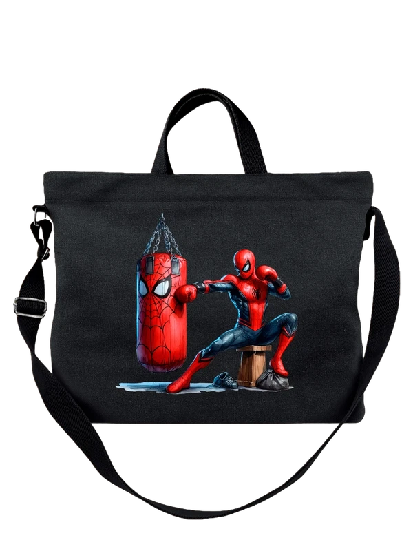 Сумка Человек Паук Spider Man — Чёрная, фото 1