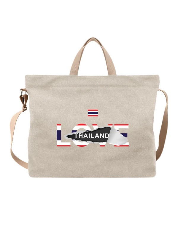 Сумка флаг Тайланда Thailand — Белая, фото 1