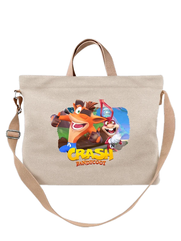 Сумка Crash bandicoot — Белая, фото 1