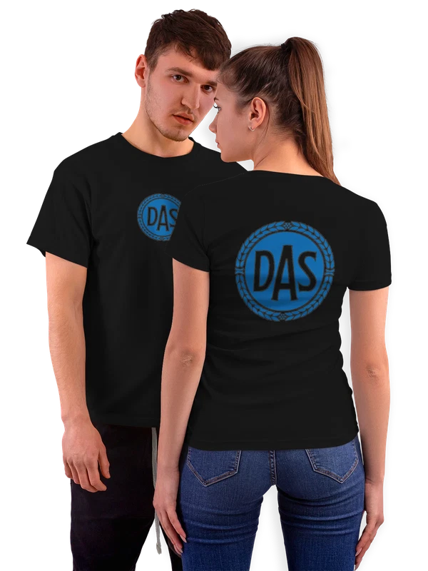 Футболка DAS — Чёрная, фото 1