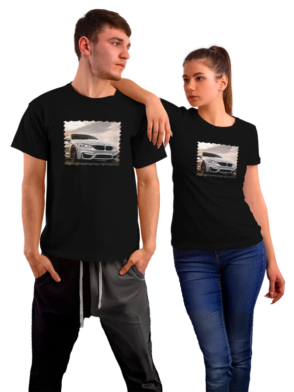 Футболка машина BMW — Чёрная, фото 1