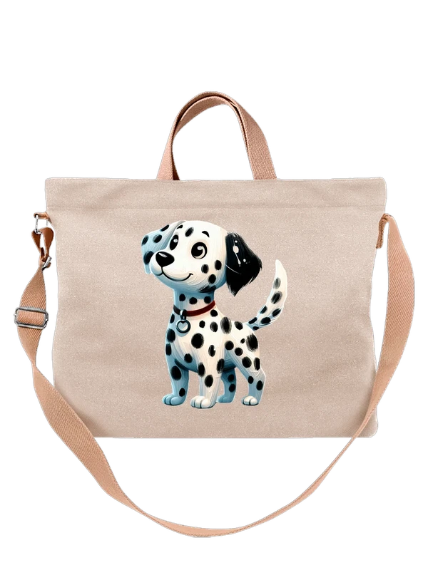 Сумка с собачкой 101 далматинец Dalmatians — Белая, фото 1