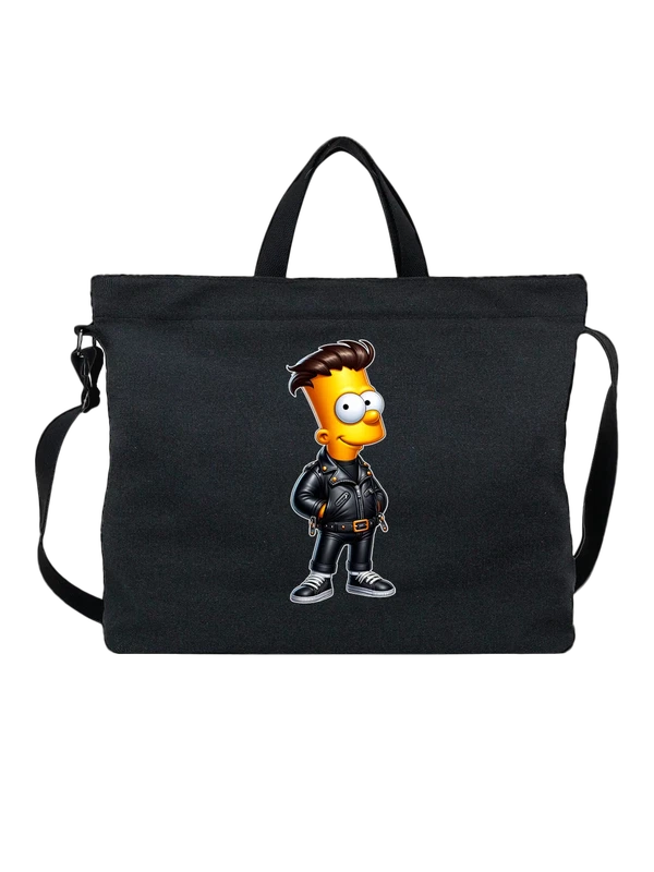 Сумка Барт Симпсон Simpsons — Чёрная, фото 1