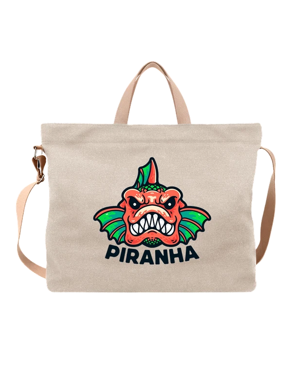 Сумка пиранья piranha — Белая, фото 1