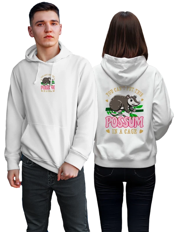Худи опоссум possum — Белая, фото 1