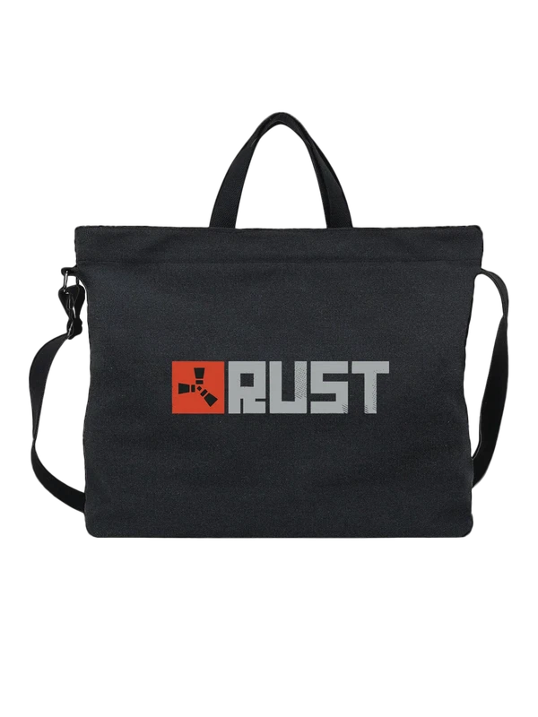 Сумка Раст Rust логотип игры — Чёрная, фото 1