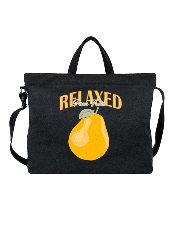 Сумка груша relaxed — Чёрная, фото 1