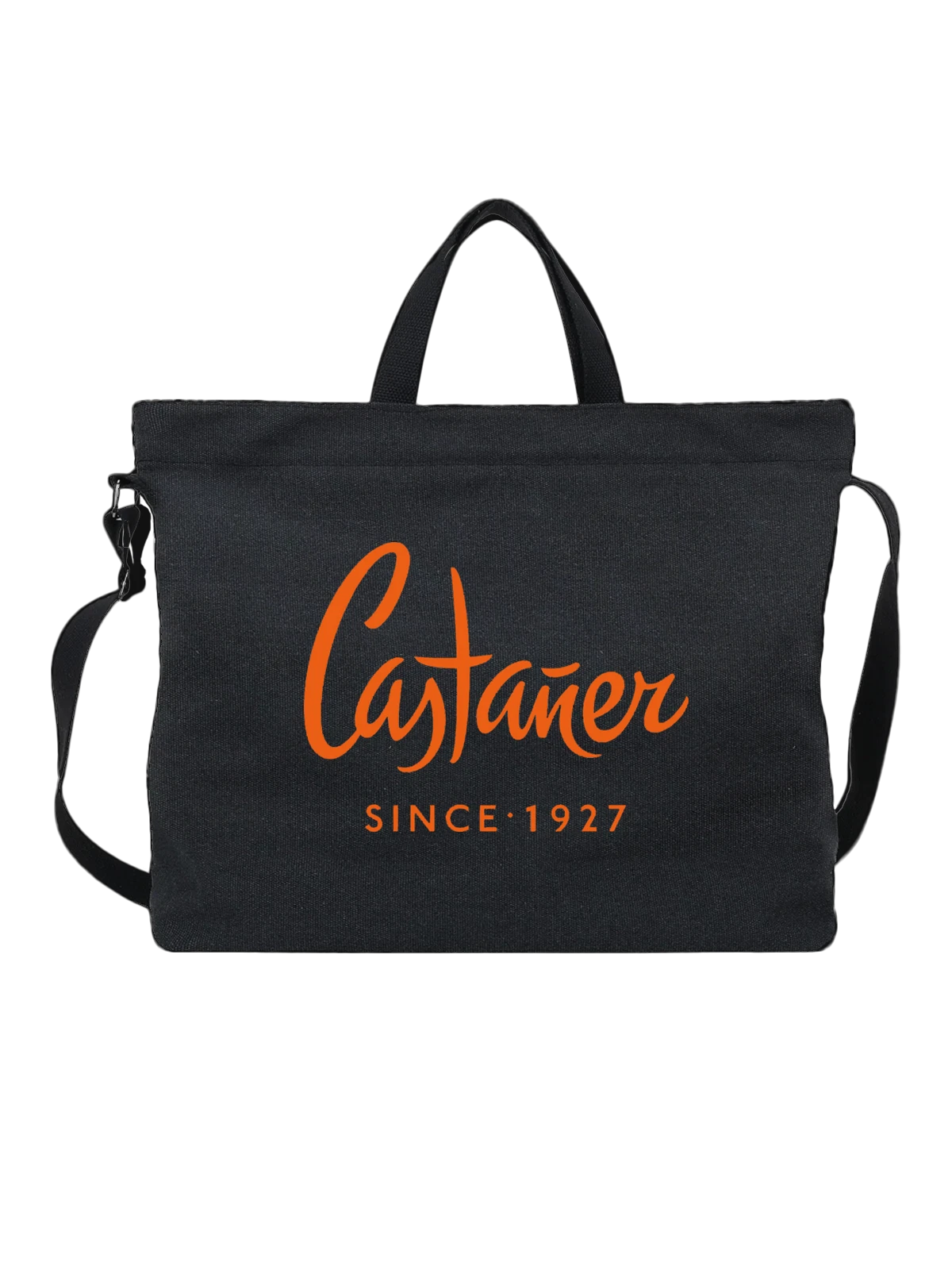 Сумка Castaner чёрная с принтом — средиземноморский стиль — Чёрная, фото 1