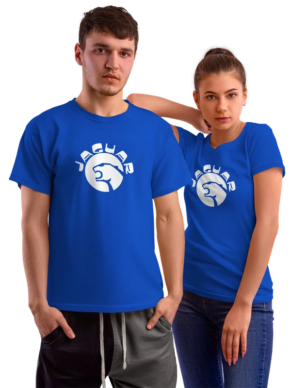 Футболка Jaguar — Синяя, фото 1