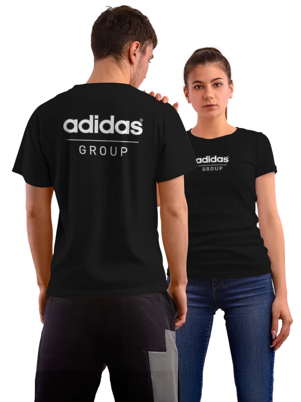 Футболка Adidas — Чёрная, фото 1