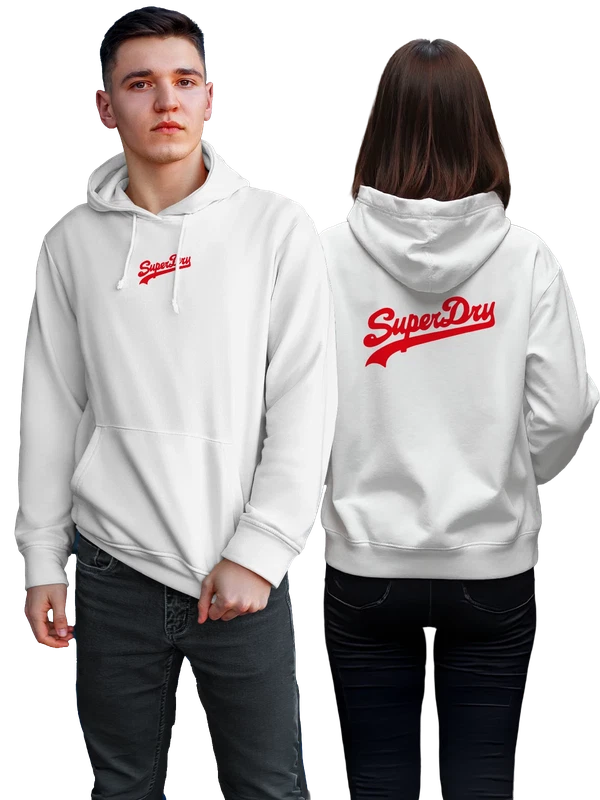 Худи SuperDry — Белая, фото 1