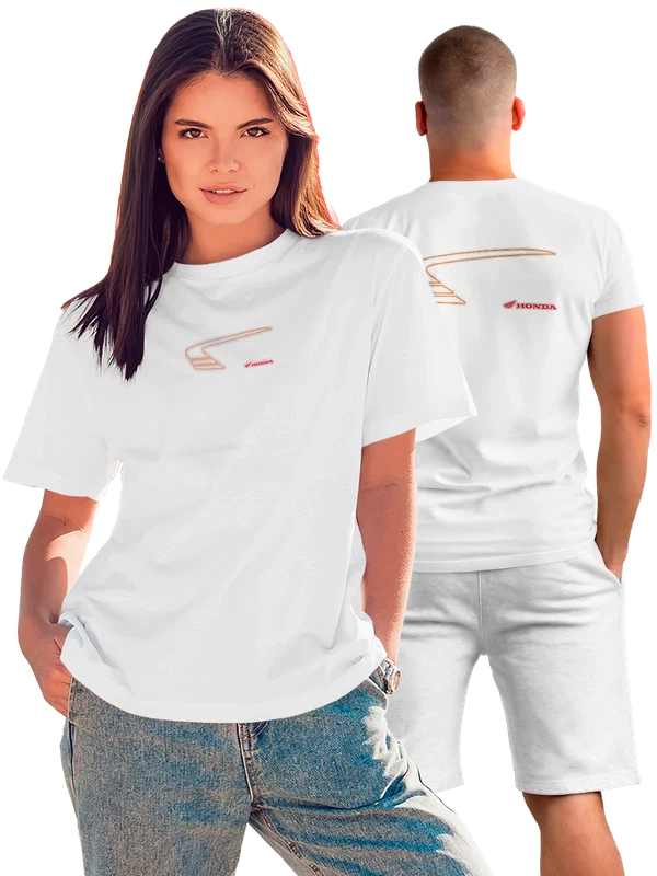 Футболка Honda — Белая, фото 1