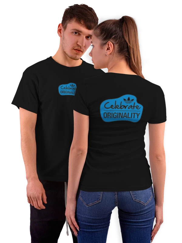 Футболка Adidas — Чёрная, фото 1