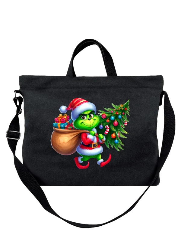 Сумка с Гринчем Grinch — Чёрная, фото 1