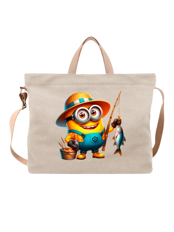 Сумка Миньон Minion рыбалка — Белая, фото 1