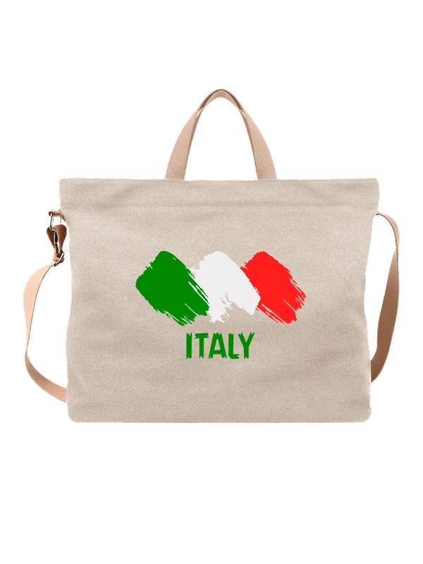 Сумка флаг Италии Italy — Белая, фото 1