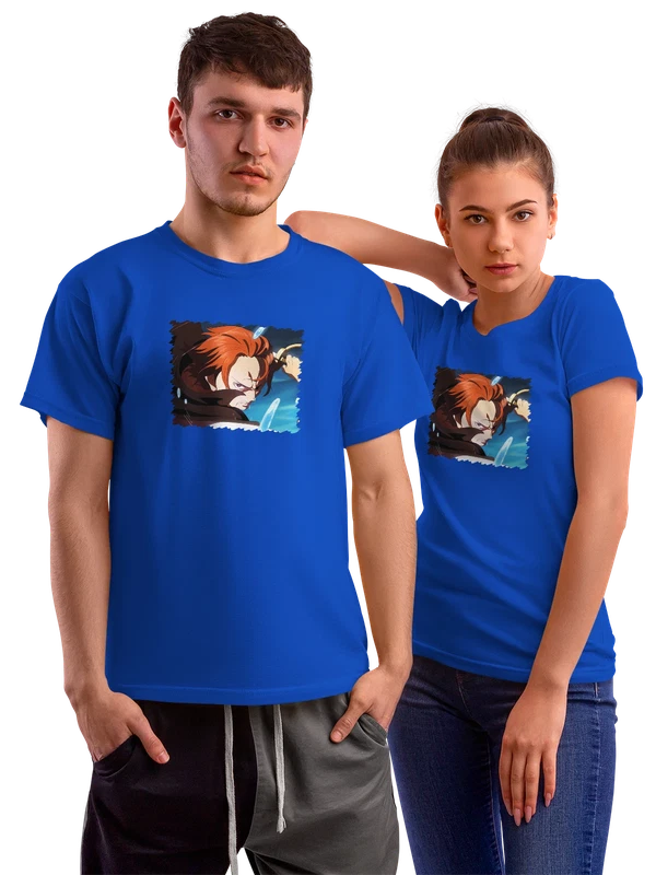 Футболка Anime Shanks Dope — Синяя, фото 1