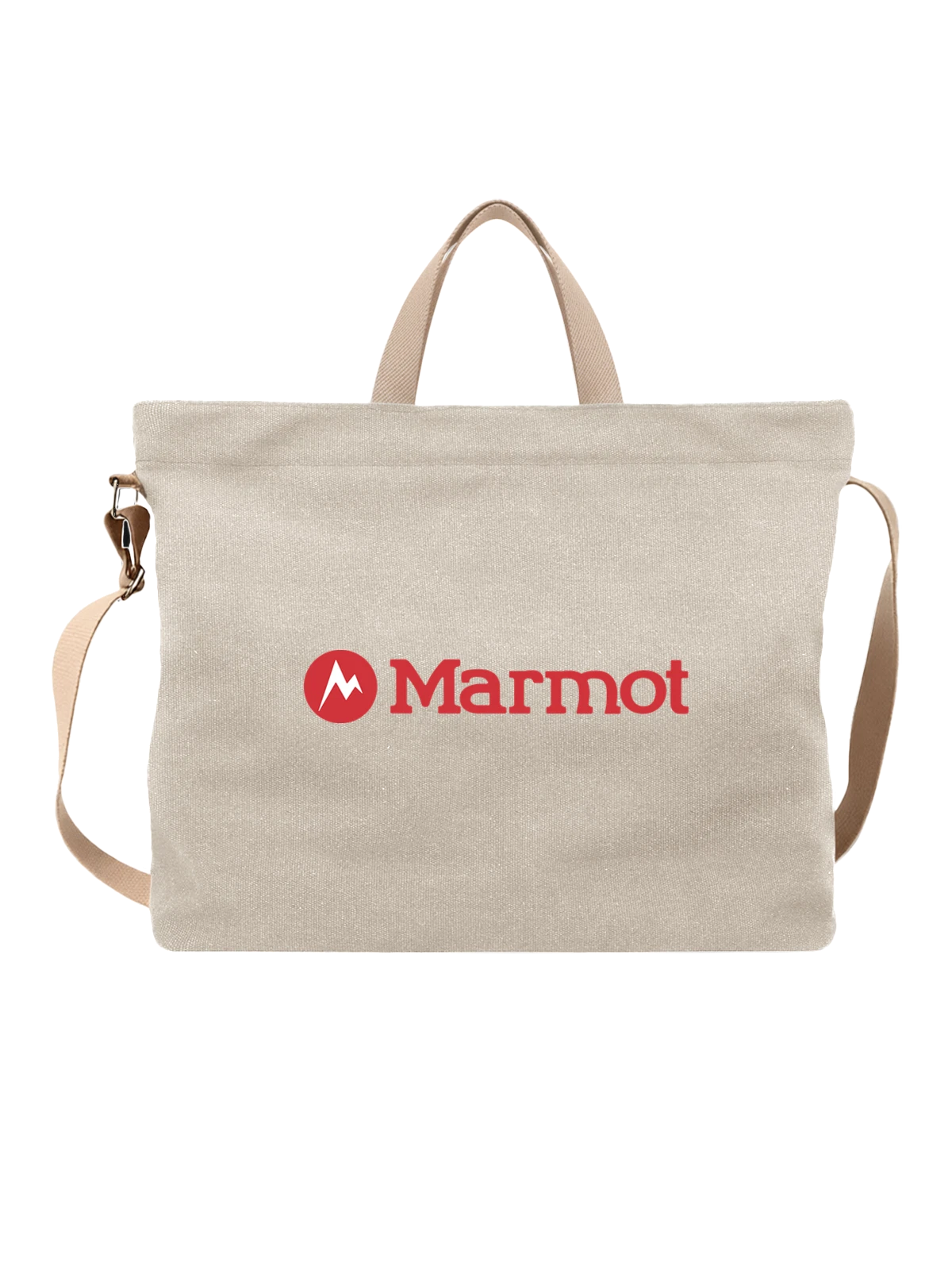 Сумка Marmot белая с принтом — туристическая одежда — Белая, фото 1