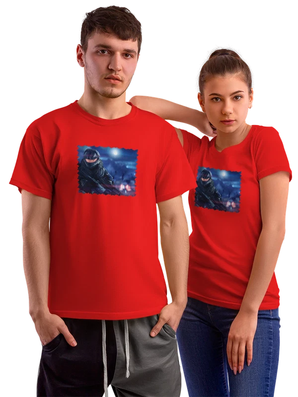Футболка Игра HALO — Красная, фото 1