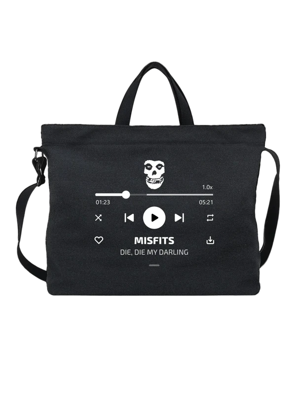 Сумка Misfits Die Die My Darling — Чёрная, фото 1