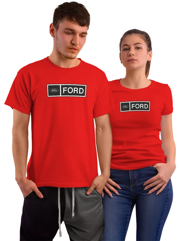 Футболка Ford — Красная, фото 1