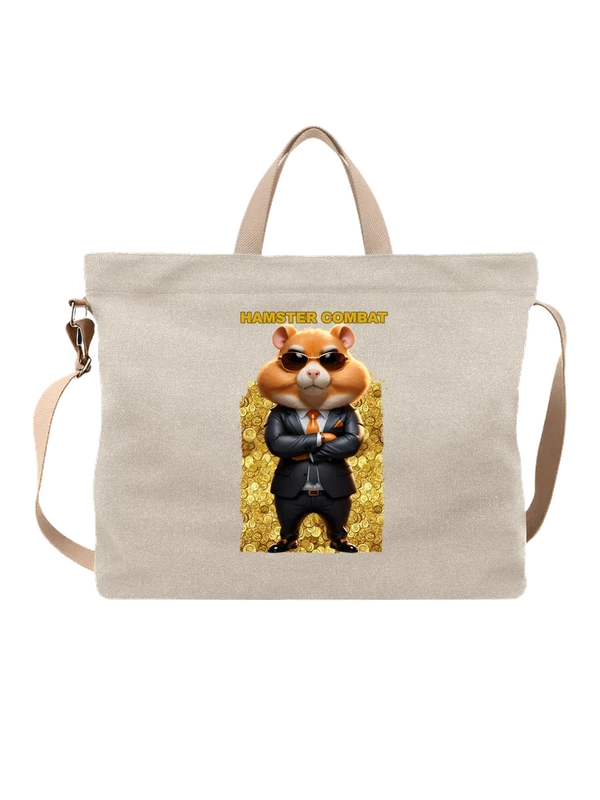 Сумка Hamster Kombat — Белая, фото 1