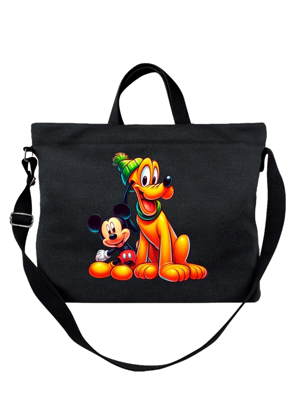 Сумка Микки Маус Гуфи Goof Mickey Mouse — Чёрная, фото 1