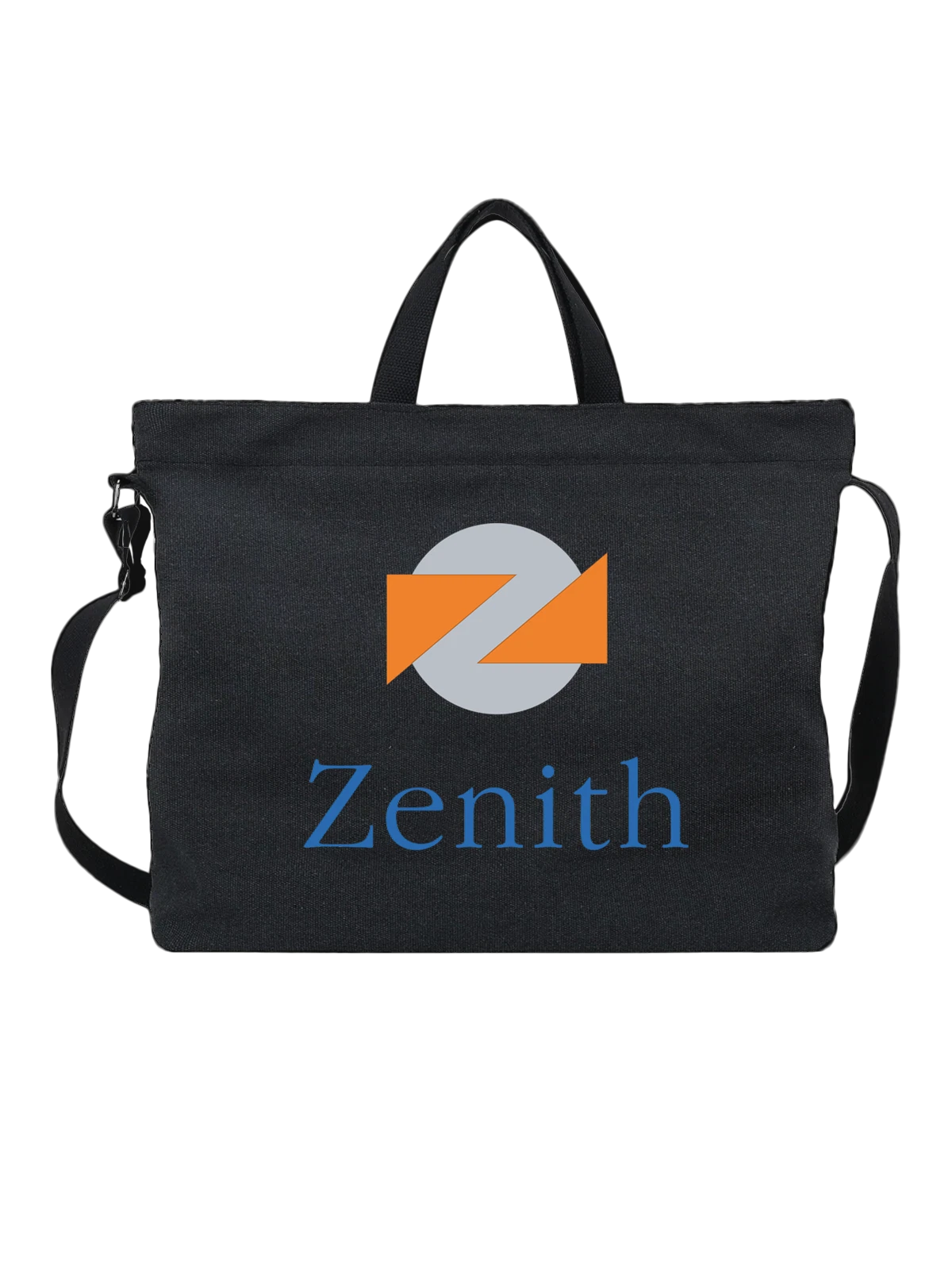 Сумка Zenith чёрная с принтом — механические хронографы — Чёрная, фото 1