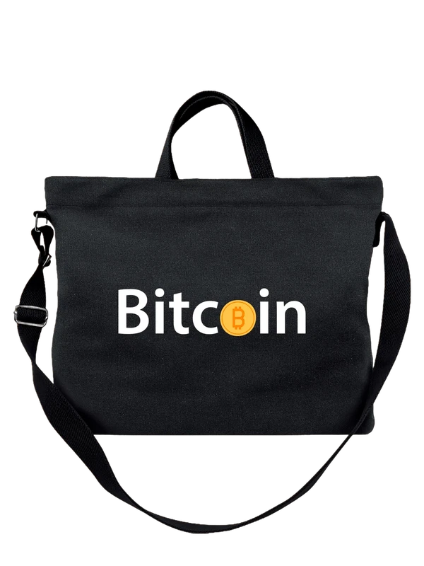 Сумка биткоин bitcoin — Чёрная, фото 1
